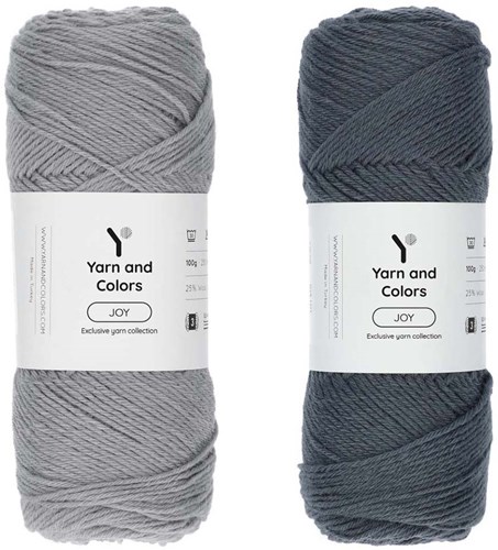 Baby Droomdeken 4.0 Haakpakket 11 Shark Grey & Graphite Wiegendeken-2