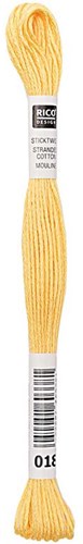Rico Sticktwist Borduurgaren 8m 018 Gold Yellow