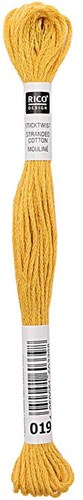 Rico Sticktwist Borduurgaren 8m 019 Gold Yellow