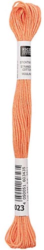 Rico Sticktwist Borduurgaren 8m 023 Terracotta