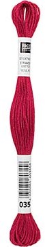Rico Sticktwist Borduurgaren 8m 035 Salmon Red