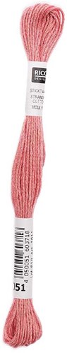 Rico Sticktwist Borduurgaren 8m 051 Coral