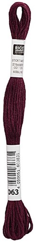 Rico Sticktwist Borduurgaren 8m 063 Fuchsia