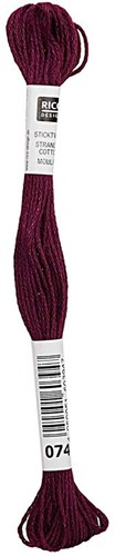Rico Sticktwist Borduurgaren 8m 074 Berry Red