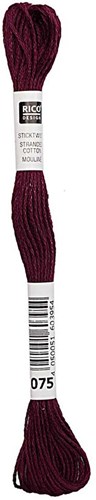 Rico Sticktwist Borduurgaren 8m 075 Berry Red
