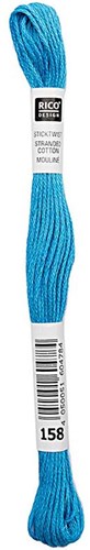 Rico Sticktwist Borduurgaren 8m 158 Cyan
