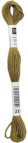 Rico Sticktwist Borduurgaren 8m 211 Olive Green