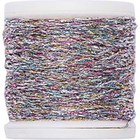 Rico Sticktwist Metallic Borduurgaren No. 10 40m 380 Silver/Colourful