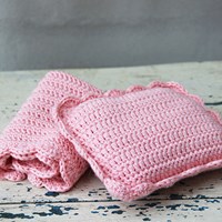 Go Handmade Haakpatroon Teddy met Deken en Kussen Roze-3