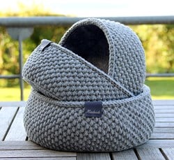Haakpatroon Moss Stitch Mandje Go Handmade