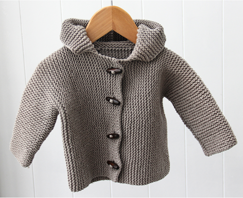 Breipatroon Cosy Babyvestje met Capuchon