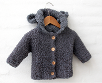 Breipatroon Babyjasje met Capuchon-3