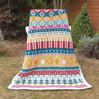 Letitia's Holiday Blanket MAL Garenpakket 1 Country M-2