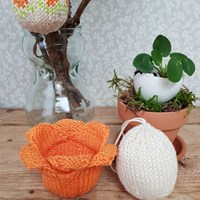 Breipatroon Met hulp van de tulp
