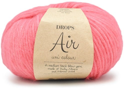 Drops Air Uni Colour 020 Roze