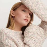 Rico creative cotton flecky fleece