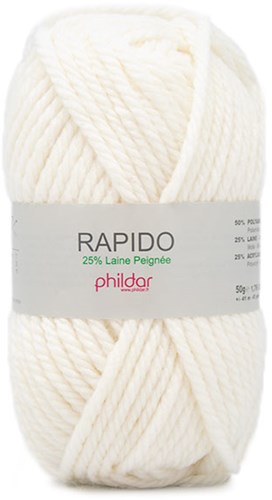 Phildar Rapido 2109 Ecru