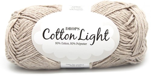 Drops Cotton Light Uni Colour 021 Lichtbeige