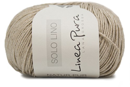 Lana Grossa Solo Lino 021 Beige