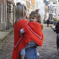 Koningsdag Kinderponcho Haakpakket-2