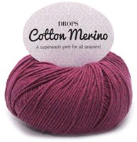 Drops Cotton Merino Uni Colour 21 Heather