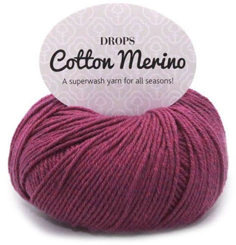 Drops Cotton Merino Uni Colour 21 Heather