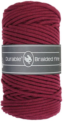 Durable Braided Fine 222 Bordeaux 75m x 3mm