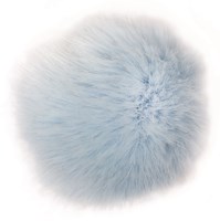 Rico Kunstbont Pompon Medium 22 Iceblue