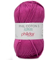 Phildar Phil Coton 3 2349 Magenta