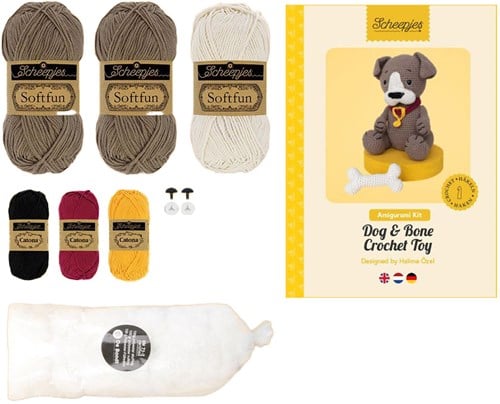 Scheepjes Amigurumikit Hond & Bot Haken-3
