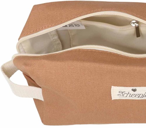 Scheepjes Etui voor accessoires 24x13x9cm bruin-2