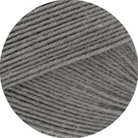 Lana Grossa Meilenweit 100 Merino Extra Fine Uni 2452 Muisgrijs-2
