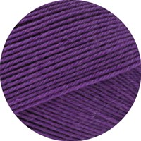 Lana Grossa Meilenweit 100 Merino Extra Fine Uni 2455 Donkerpaars-2