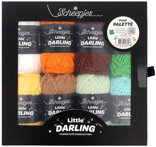 Scheepjes Little Darling colour pack 8x25g Pond Palet