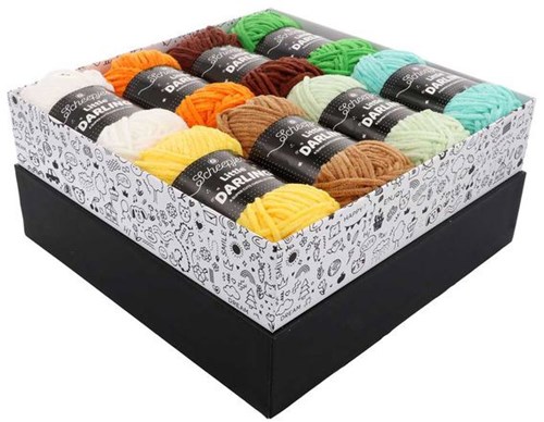 Scheepjes Little Darling colour pack 8x25g Pond Palet-3
