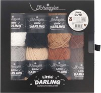 Scheepjes Little Darling colour pack 8x25g Beary Cute