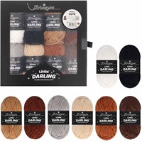 Scheepjes Little Darling colour pack 8x25g Beary Cute-2