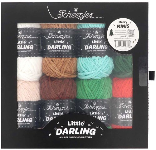 Scheepjes Little Darling colour pack 8x25g Merry Minis