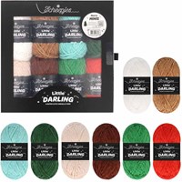 Scheepjes Little Darling colour pack 8x25g Merry Minis-2