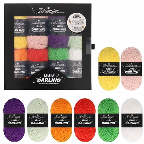 Scheepjes Little Darling colour pack 8x25g Veggie Patch-2