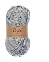 Drops Fiesta Print 24 Washed Denim