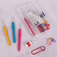 Milward haak-accessoireset haaknaalden & handige tools in box

-3