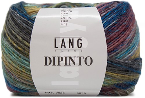 Lang Yarns Dipinto 25 Blue/Ocher