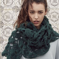 Wooladdicts Unique Mosaic Sjaal Haakpakket