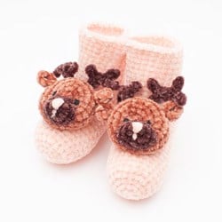 Sockirumi Rendier Baby Haakpatroon