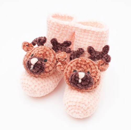 Sockirumi Rendier Baby Haakpatroon