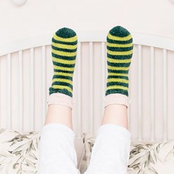 Sockirumi Kerstelf Volwassenen Haakpatroon