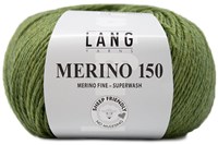 Lang Yarns Merino 150 297 Light Olive Mélange