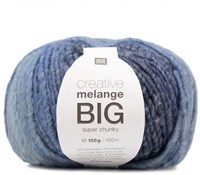 Rico Creative Melange Big Super Chunky 29 Blue Mix