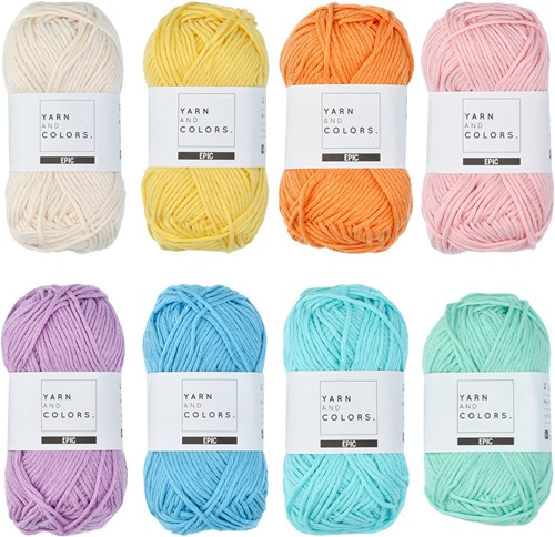 Yarn and Colors Rainbow Lamp Haakpakket 2 Pastel-2